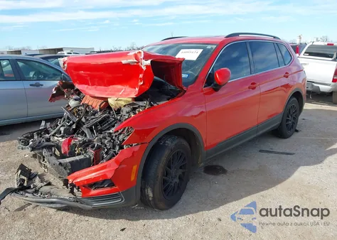 2019 Volkswagen Tiguan 2.0T Se/2.0T Sel/2.0T Sel R-Line/2.0T Sel R-Line Black из США, поврежденный, VIN 3VV2B7AX9KM128066